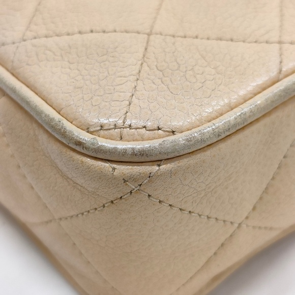 Chanel Bag Matelasse chain Cream Caviar Leather - Picture 7 of 16